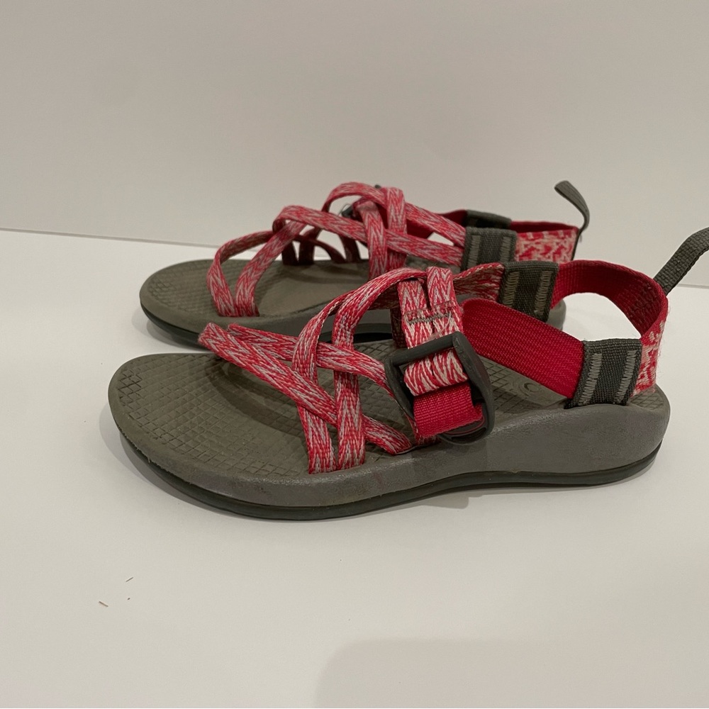 Girls size pink 13 Chacos.  Good condition!